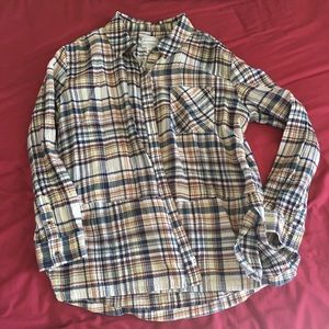 Soft cotton flannel tunic